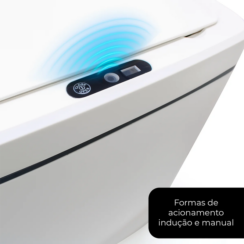 Lixeira Automática Com Sensor De Movimento Automático 14l